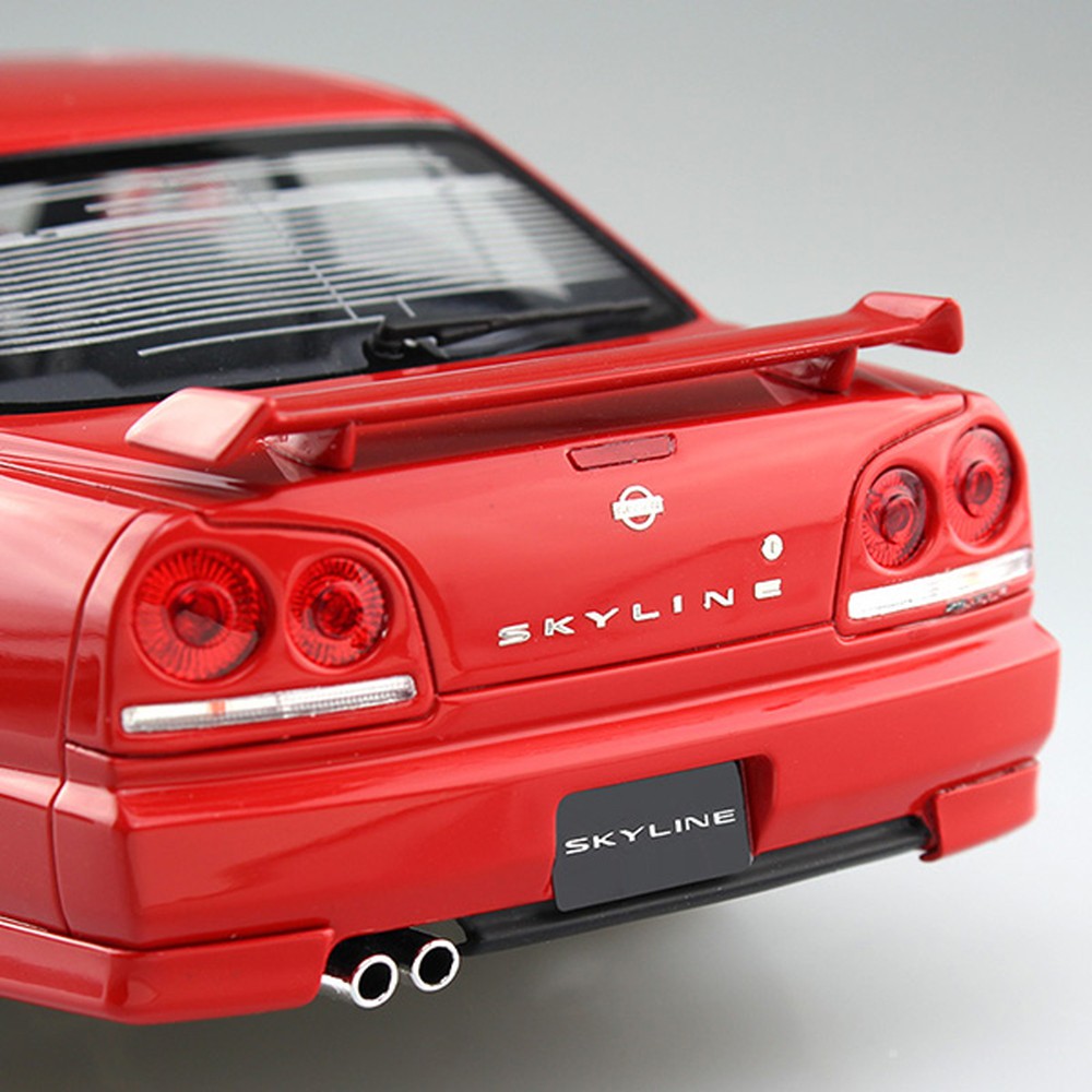 1/24 ニッサン ER34 スカイライン 25GT-Xターボ '98 - AOSHIMA SCALE MODEL LINEUP