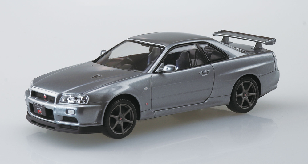 ニッサン R34スカイライン GT-R ニュル(スパークリングシルバー 