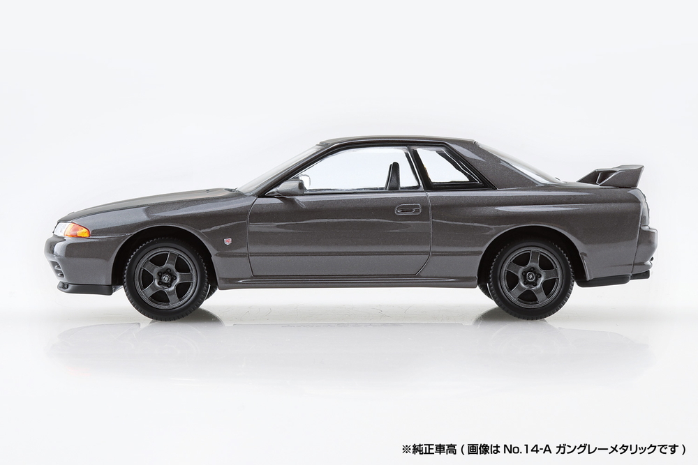 ニッサン R32 スカイラインGT-R(ブラックパールメタリック) - AOSHIMA 