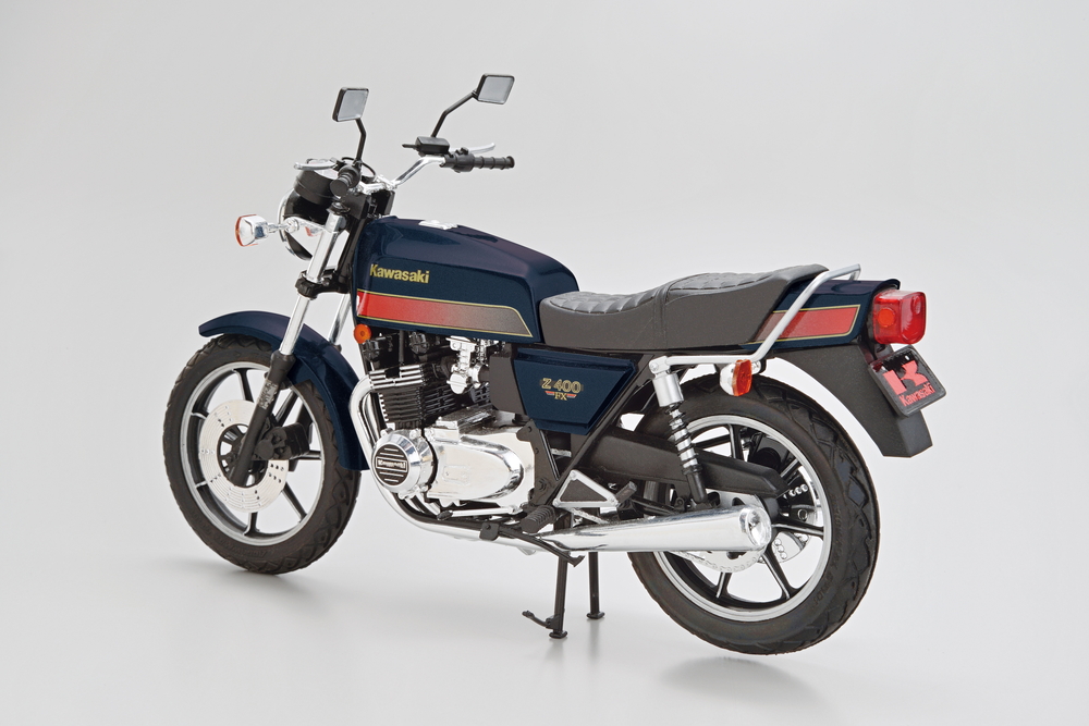 1/12 カワサキ KZ400E Z400FX '81 - AOSHIMA SCALE MODEL LINEUP