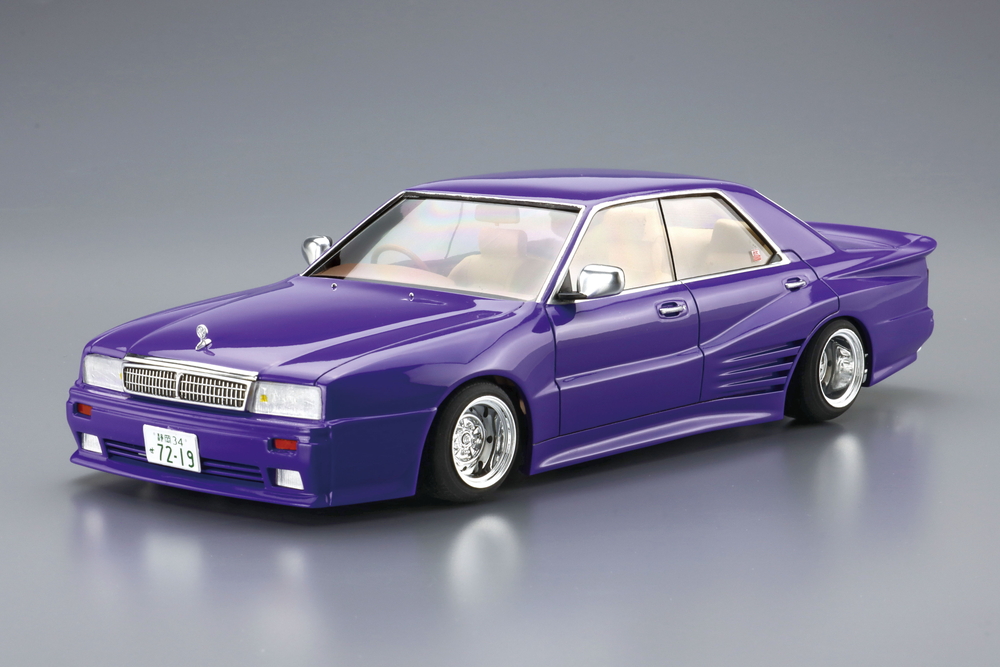 アオシマ1/24 完成品 日産Y31シーマ ケーニッヒ ブリスター - 模型