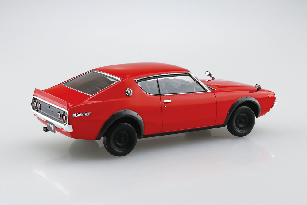 ニッサン C110スカイラインGT-R(レッド) - AOSHIMA SCALE 