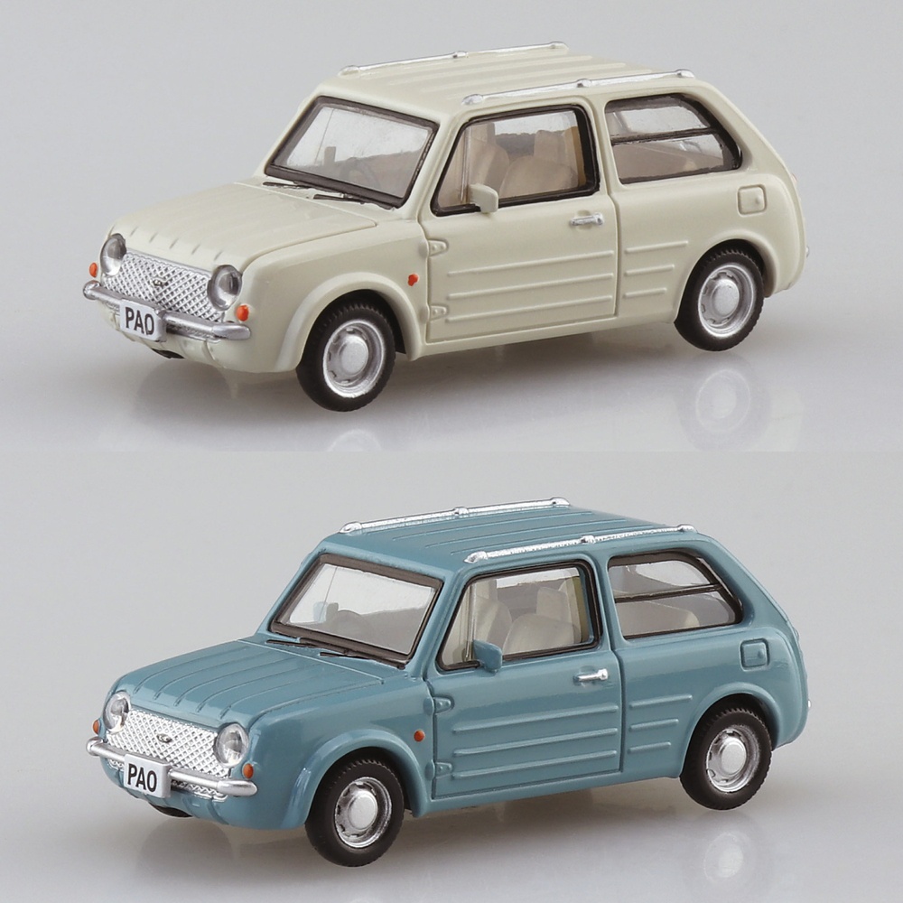 1/64 ニッサン パイクカーコレクション (12個入BOX) - AOSHIMA SCALE 