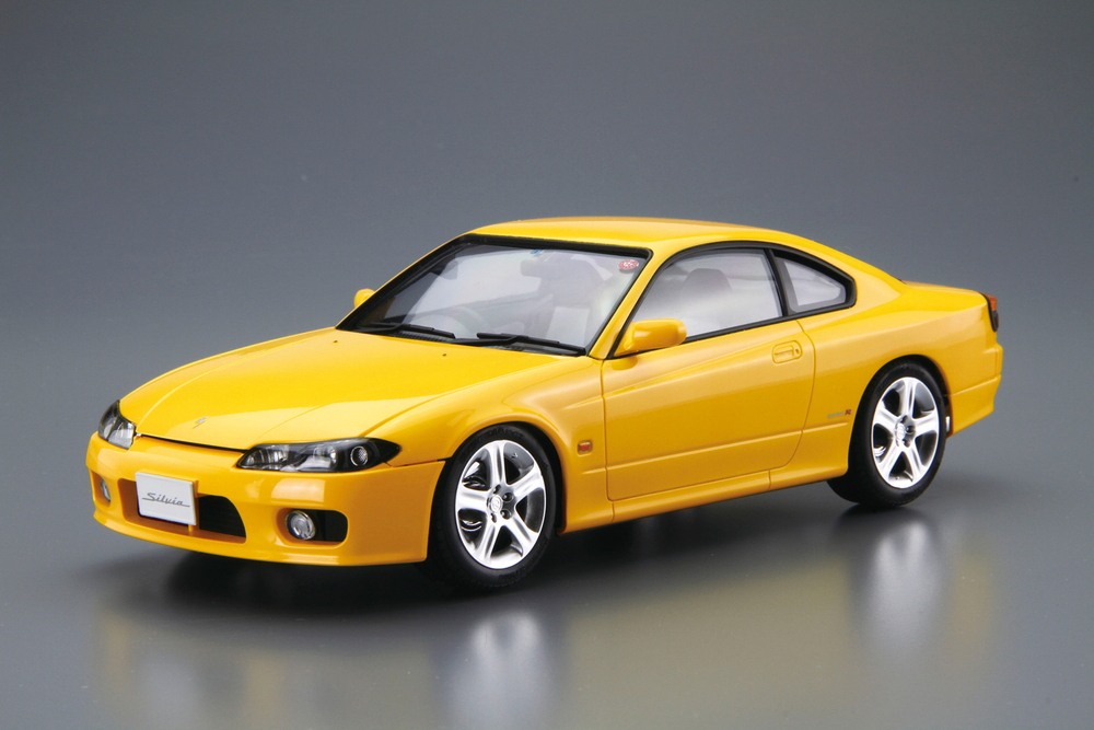 貴重 アオシマ 1/24 S15 シルビア Spec.R プリペイント S15 シルビア Spec R ミニカー＜プラモデル＞（AOSHIMA プリ