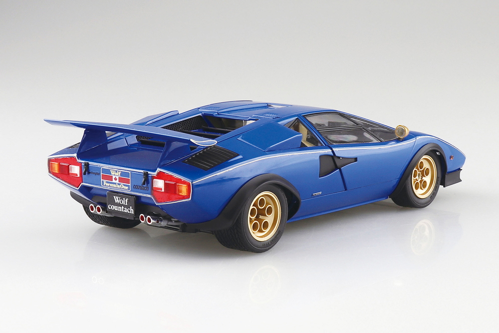 1/24 '76 ウルフ・カウンタック Ver.2 - AOSHIMA SCALE MODEL LINEUP