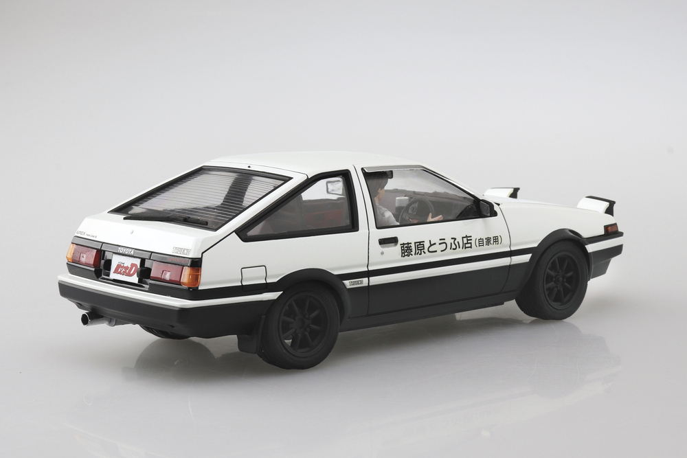 イグニションモデル　1/43 AE86 プロジェクトD仕様　藤原拓海フィギュア付 藤原拓海のフィギュア付き!?」イグニッションモデルが頭文字D