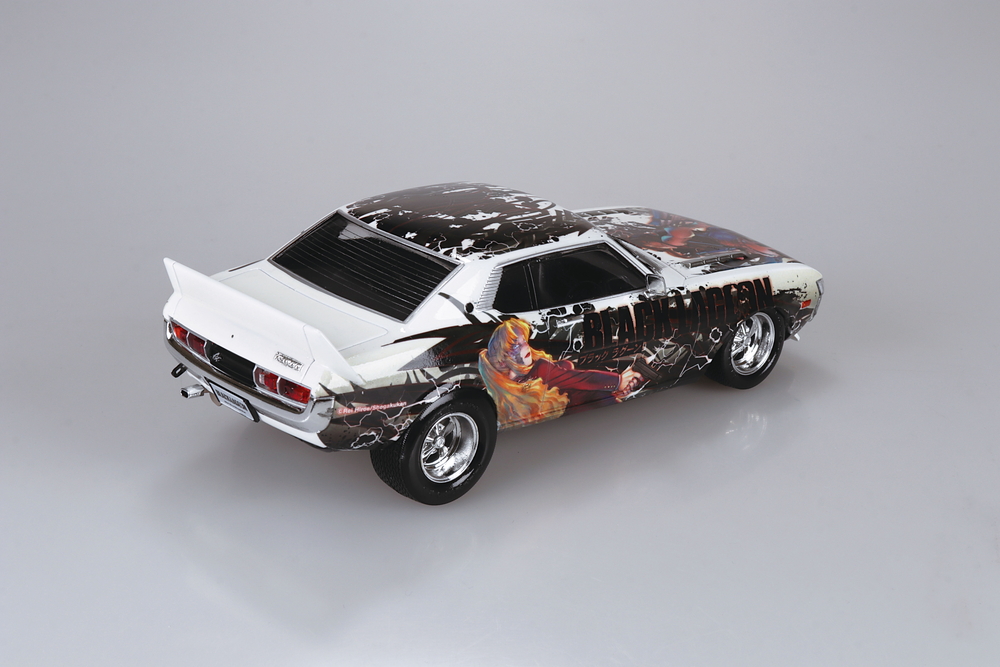 阿佐ヶ谷神明宮さま、トリプルセブン　フルセット　ラストワン 1/24 BLACK LAGOON TA22 セリカ 1600GT '72 (トヨタ) - AOSHIMA