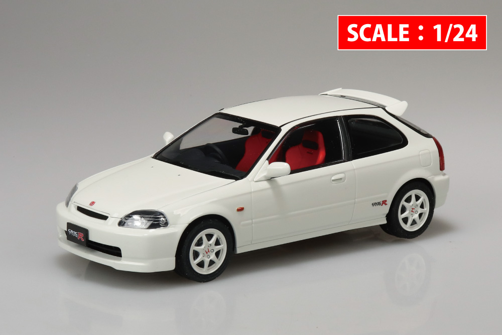 EK9 シビック タイプR 1997 チャンピオンシップホワイト - AOSHIMA