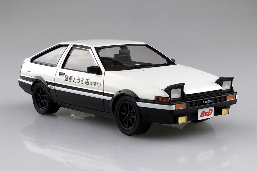 【送料無料‼️】イグニッションモデル　頭文字D 藤原拓海　トレノ 藤原拓海 AE86トレノ 第1巻仕様 - AOSHIMA SCALE MODEL LINEUP