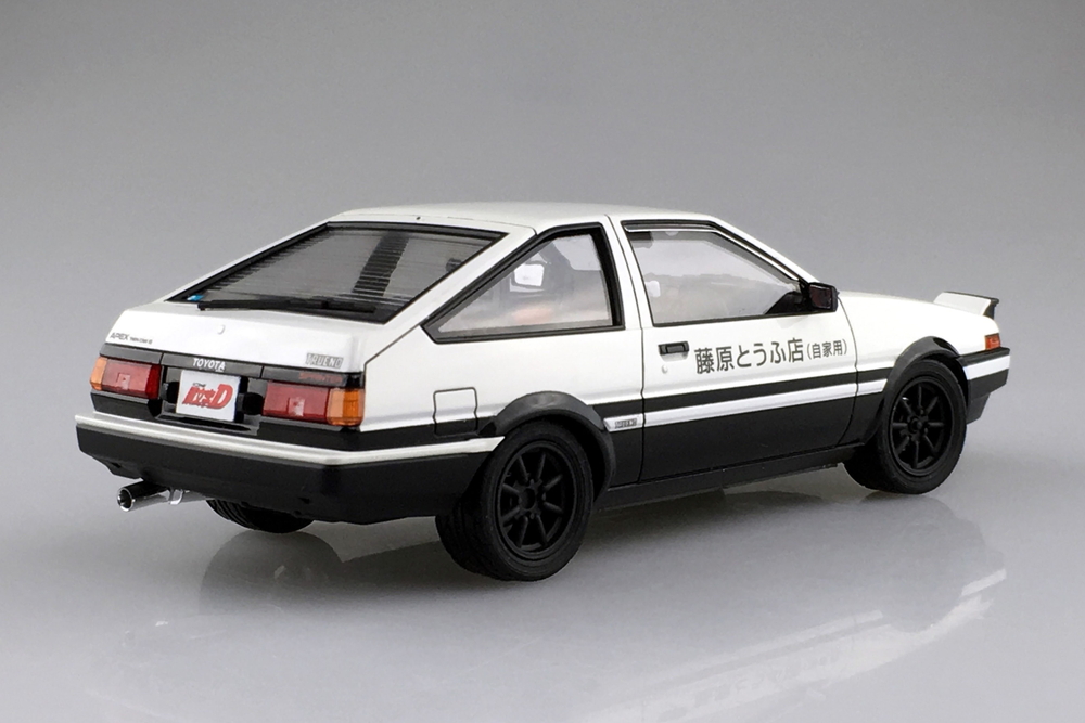 藤原拓海 AE86トレノ 第1巻仕様 - AOSHIMA SCALE MODEL LINEUP