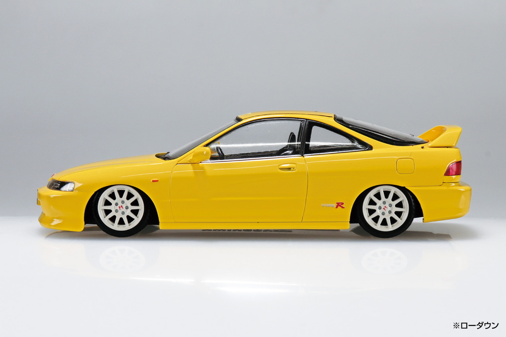 ホンダ DC2インテグラ タイプR(サンライトイエロー) - AOSHIMA SCALE