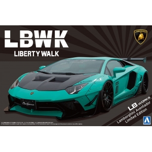 LBワークス ランボルギーニ アヴェンタドール リミテッドエディション Ver.1 - AOSHIMA SCALE MODEL LINEUP
