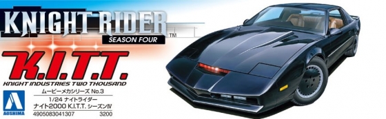 KNIGHT RIDER KNIGHT 2000 K.I.T.T. SEASON IV - AOSHIMA SCALE