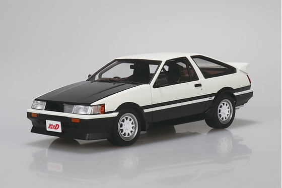 AE86 レビンカーボンスタイル柄　REVED TAMIYA D-LIKE 秋山渉 AE86レビン 第25巻仕様 - AOSHIMA SCALE MODEL LINEUP